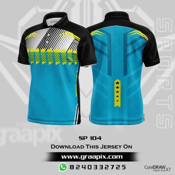 Customised Sublimation Jerseys 2025 -NEW DESIGN SP104