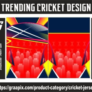 Trending Red Nevy Blue Jersey Design WIth Detailing Texture