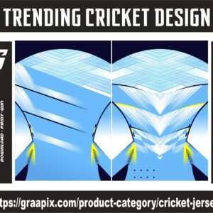 Firoza Blue sublimation Jersey Design With Aura Texture vibrant look