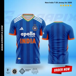 India T20 2026 Official Fan Jersey – Premium Edition